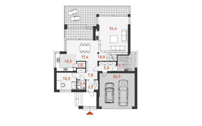 План этажа проект УНИКАЛЬНЫЙ 2
