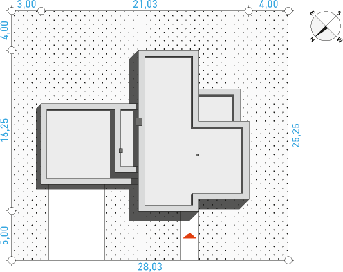 План на участке проект ОТКРЫТЫЙ 2