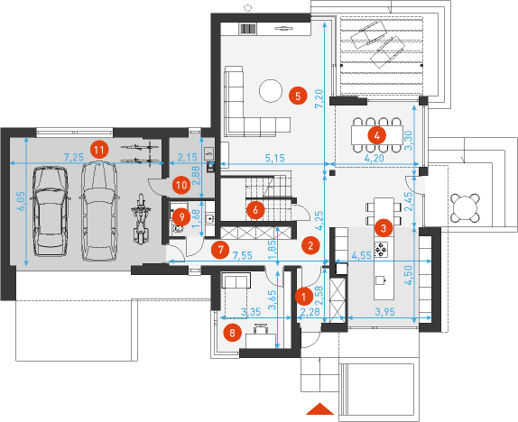 План этажа проект ОТКРЫТЫЙ 2