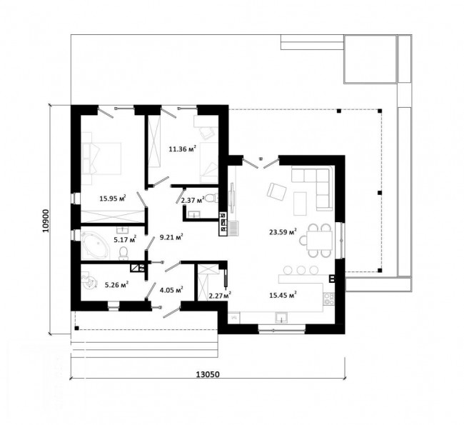 План этажа проект АМИКА