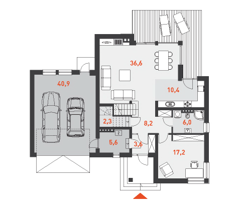 План этажа проект МАНЕРНЫЙ 2