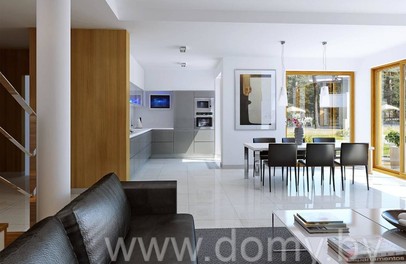 Проект небольшого двухэтажного дома МАНЕРНЫЙ 1