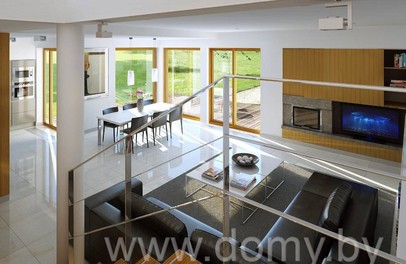 Проект небольшого двухэтажного дома МАНЕРНЫЙ 1