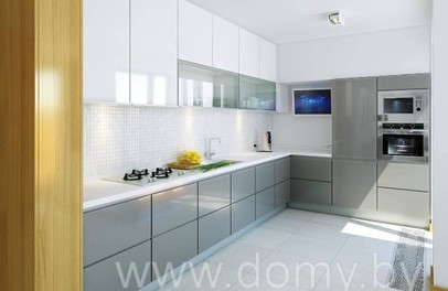 Проект двухэтажного дома с гаражом на 2 авто МАНЕРНЫЙ 2